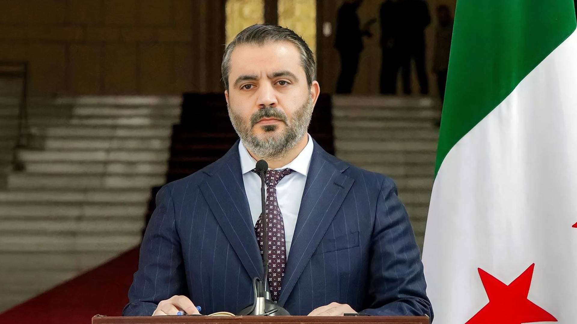 وزير الخارجية السوري أسعد الشيباني