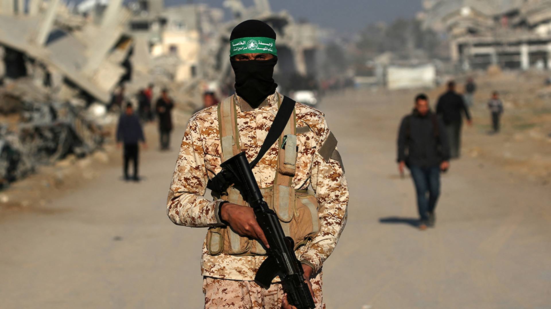 مقاتل من كتائب القسام