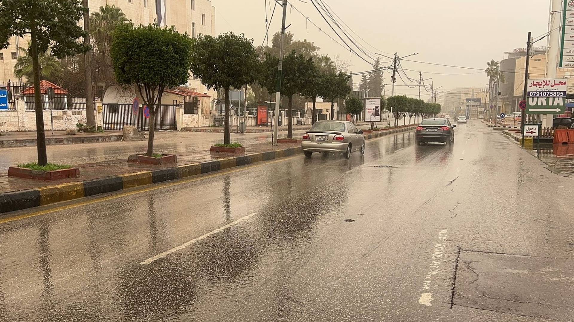 الغبار في الأردن