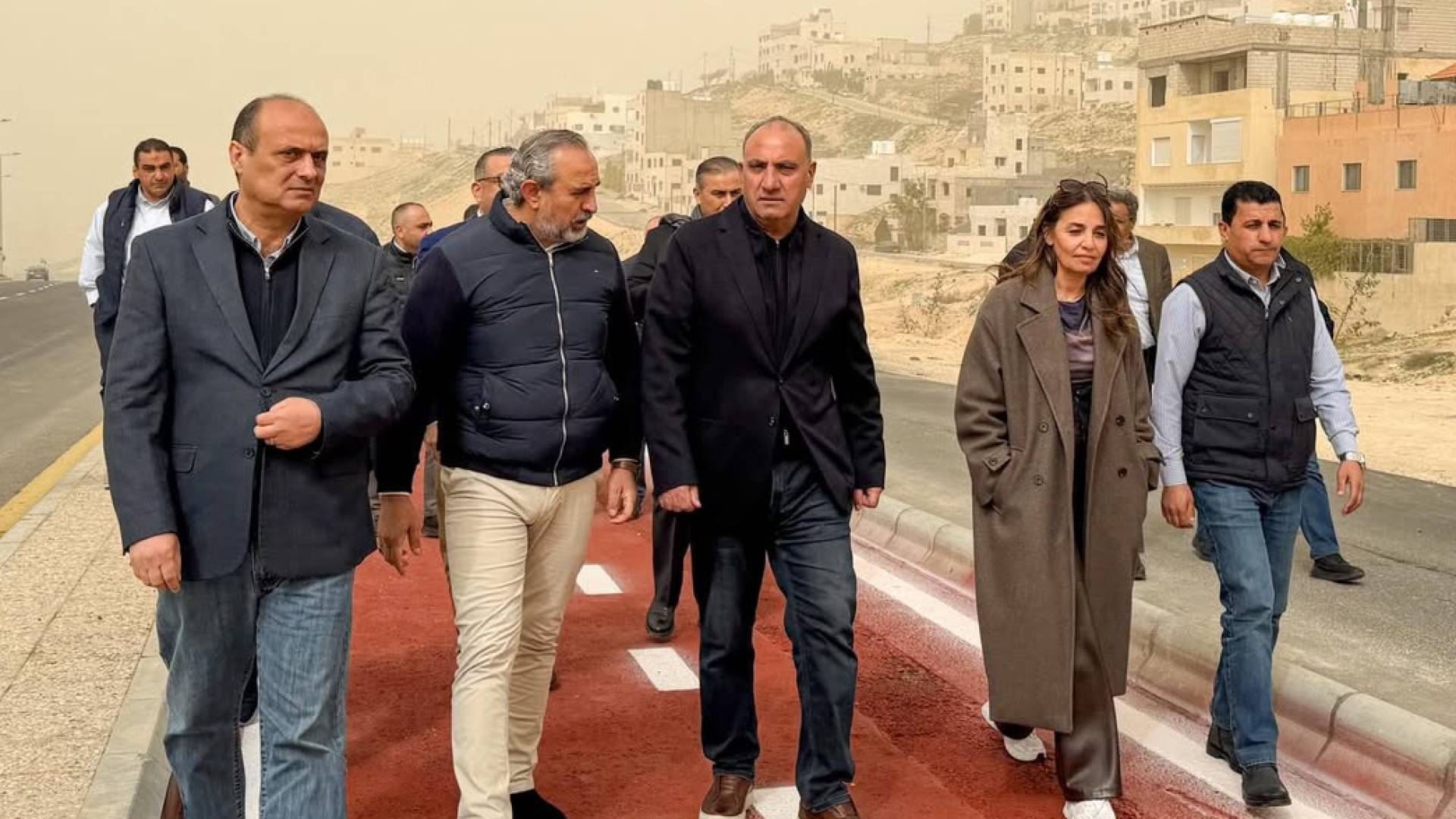 شارع وممشى الرحاب