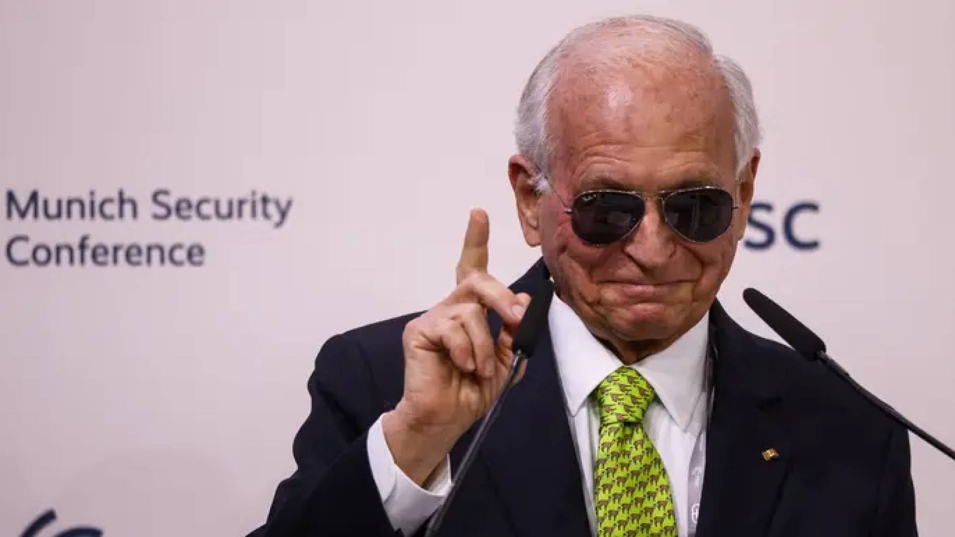 رئيس مؤتمر ميونيخ للأمن، فولفغانغ إيشينغر