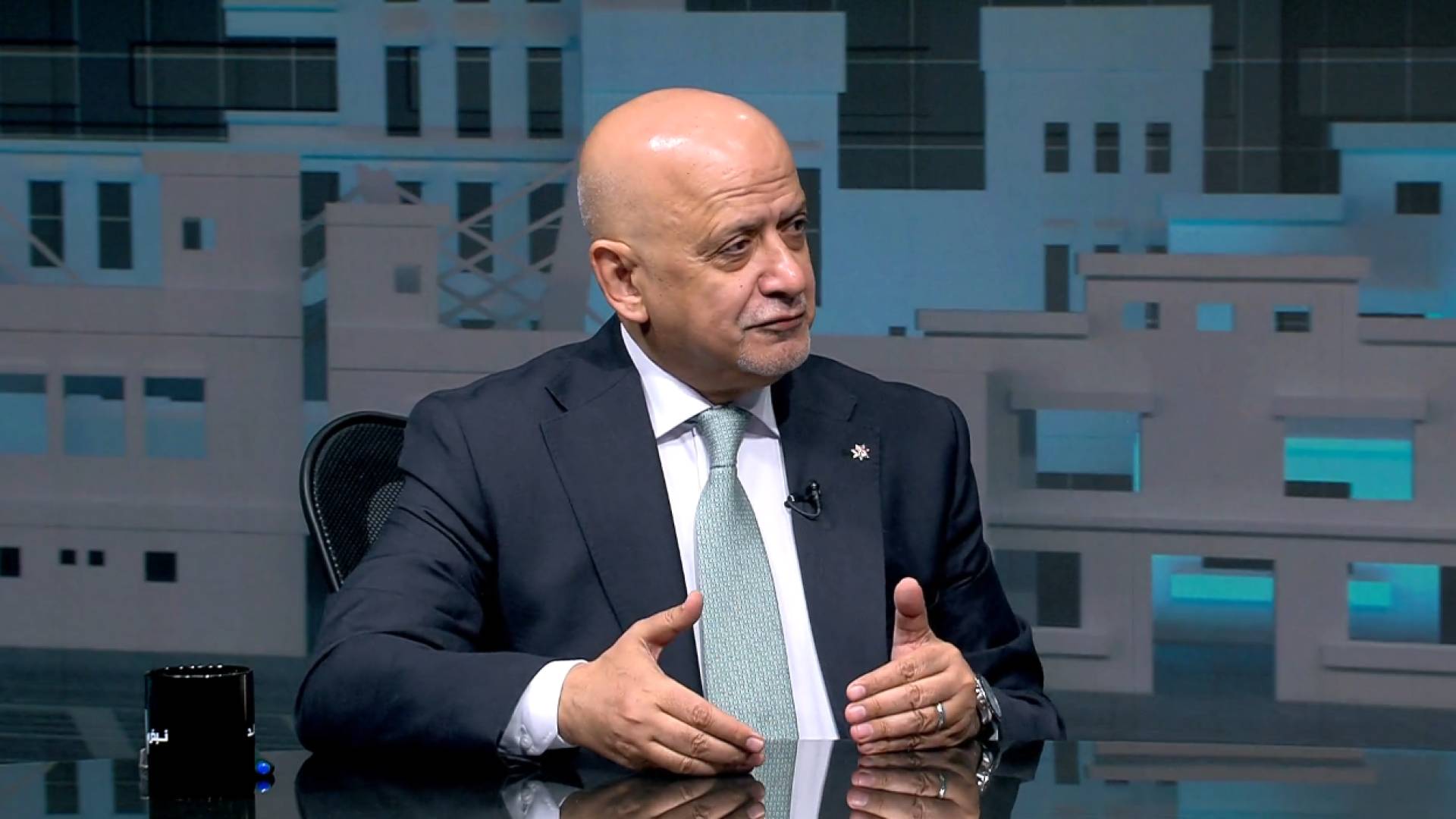 العين خليل الحاج توفيق رئيس مجلس إدارة غرفة تجارة عمان