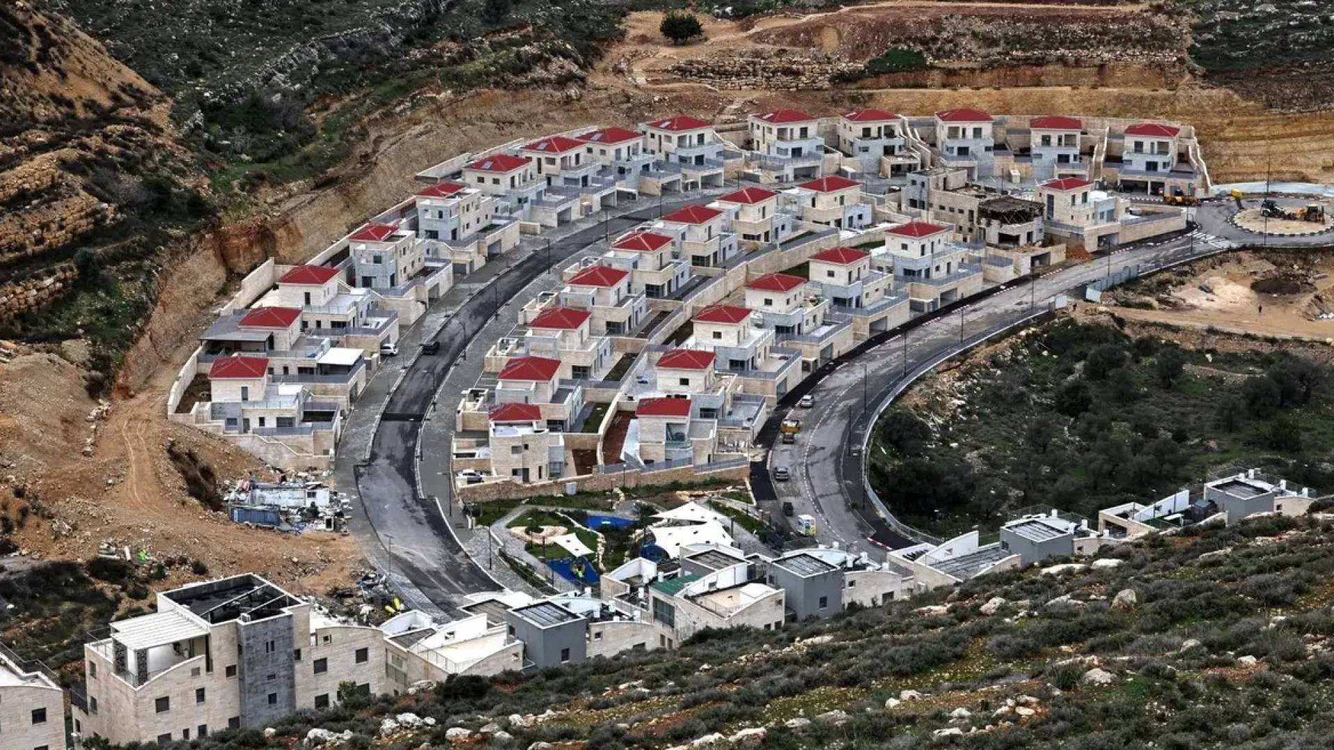 مستوطنات للاحتلال الاسرائيلي