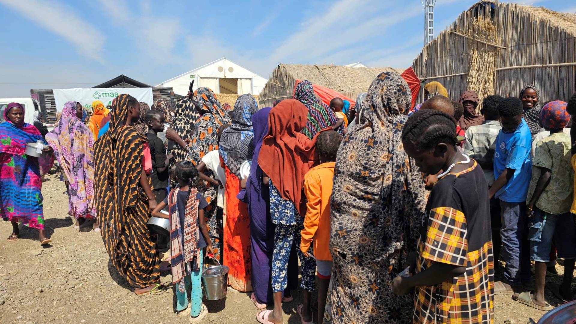 النازحون السودانيون