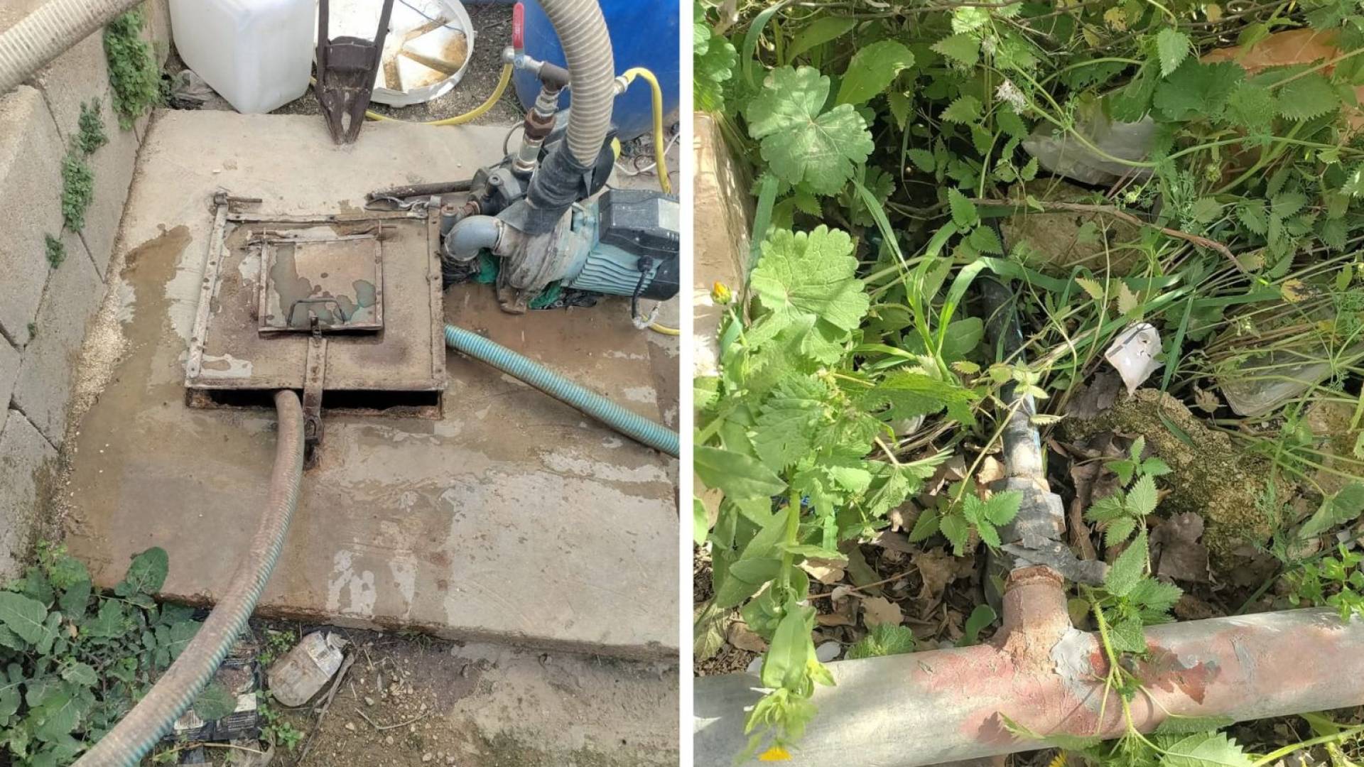 اعتداءات على خطوط المياه في لواء بني كنانة