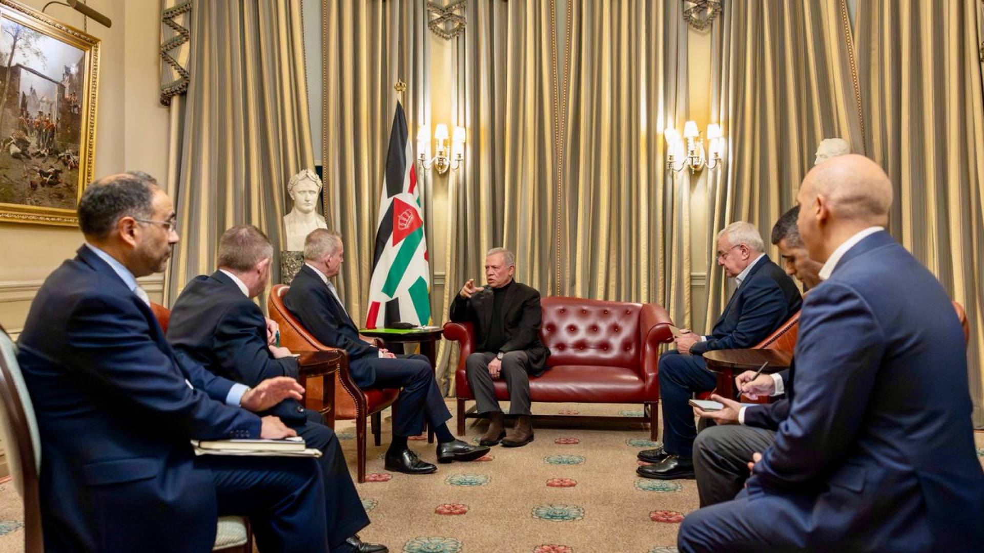 جلالة الملك في المملكة المتحدة