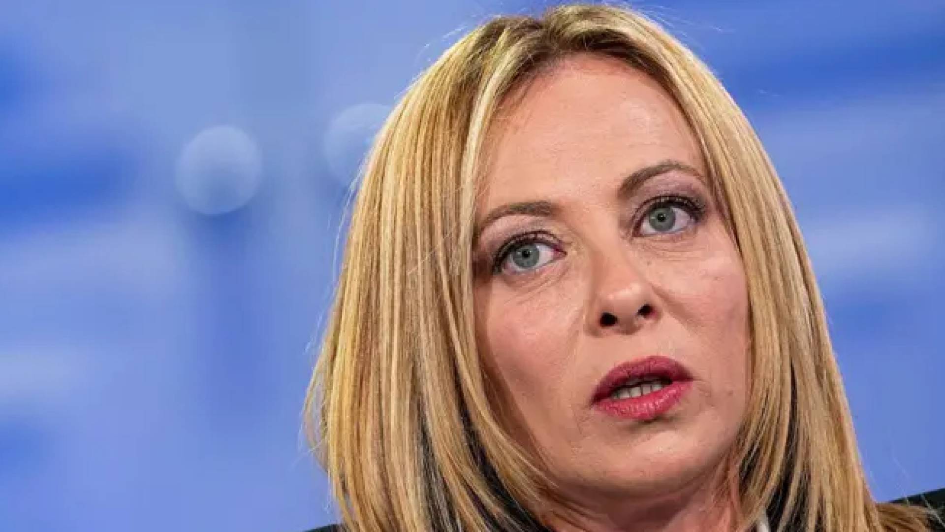 رئيسة الوزراء الإيطالية، جورجيا ميلوني