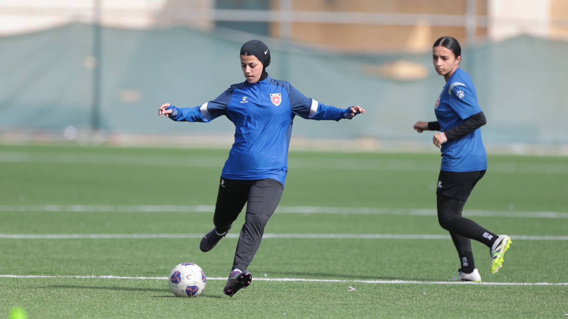 من تدريبات المنتخب الأردني