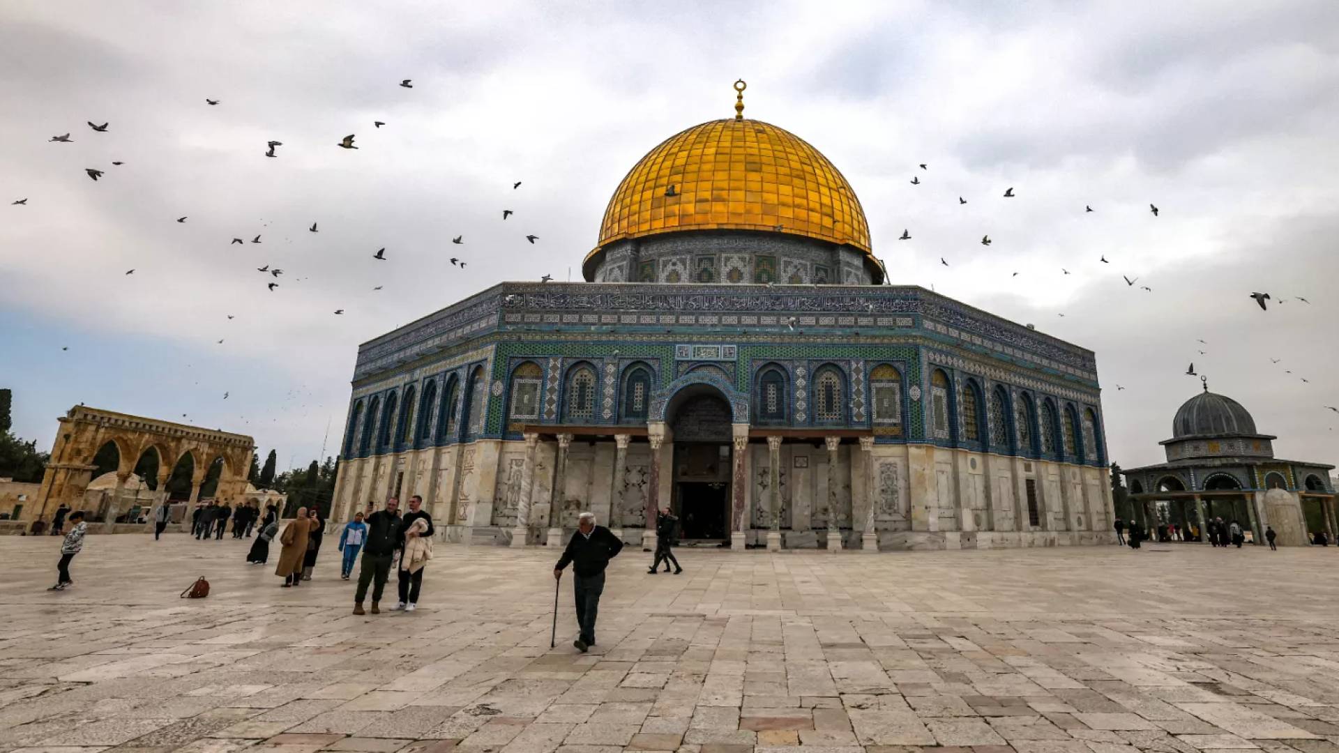 قبة الصخرة في المسجد الاقصى