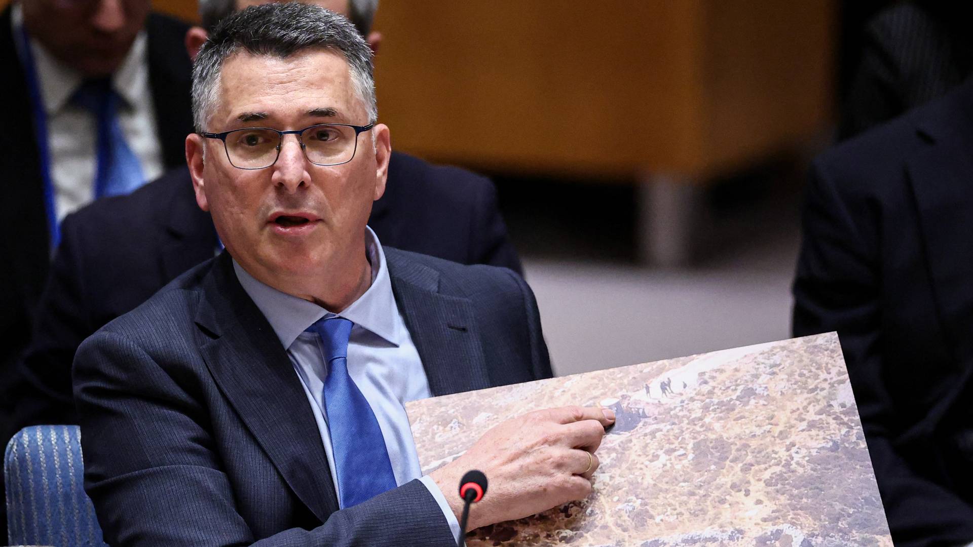 وزير خارجية الاحتلال جدعون ساعر