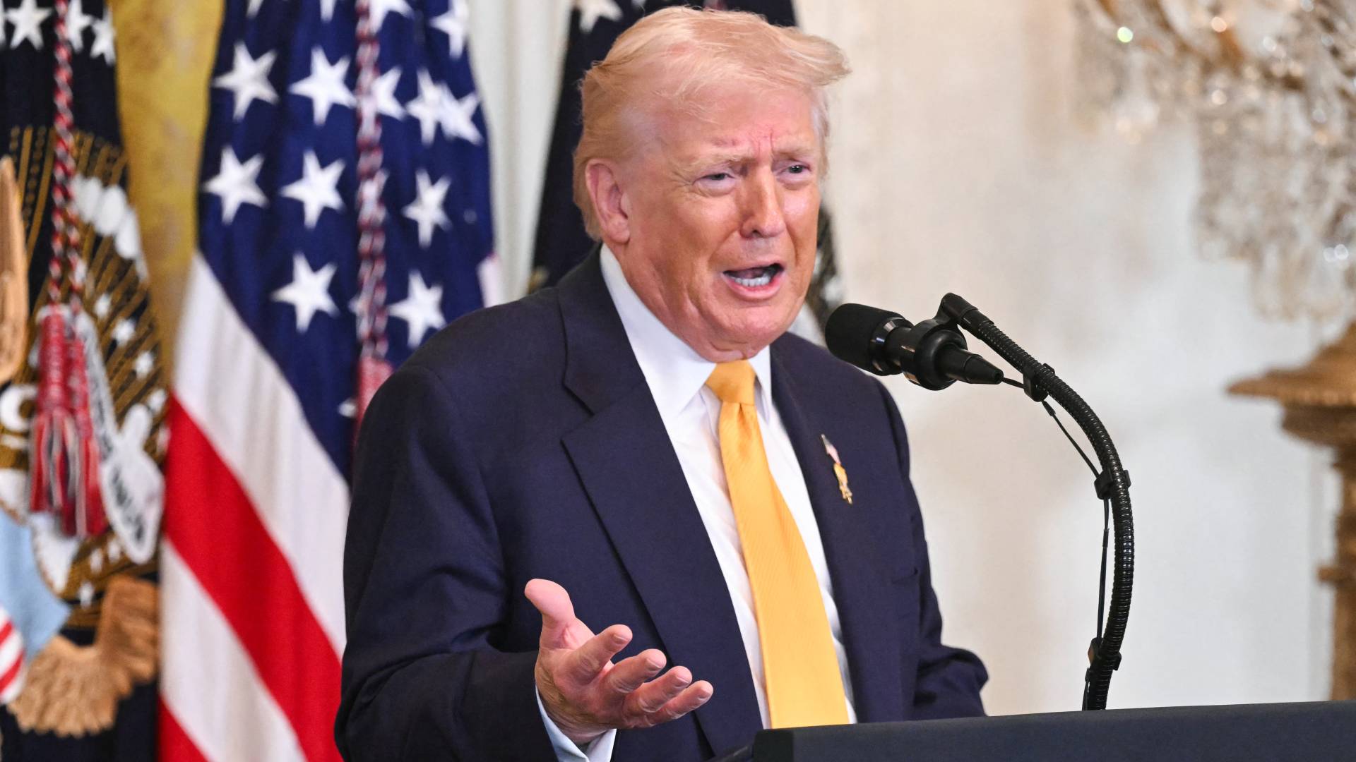 الرئيس الأمريكي دونالد ترمب