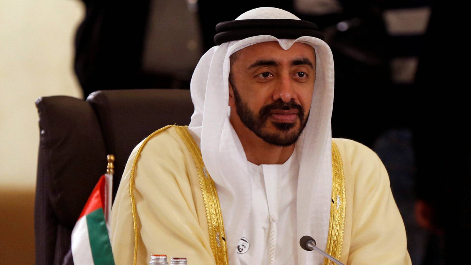 وزير الخارجية الاماراتي