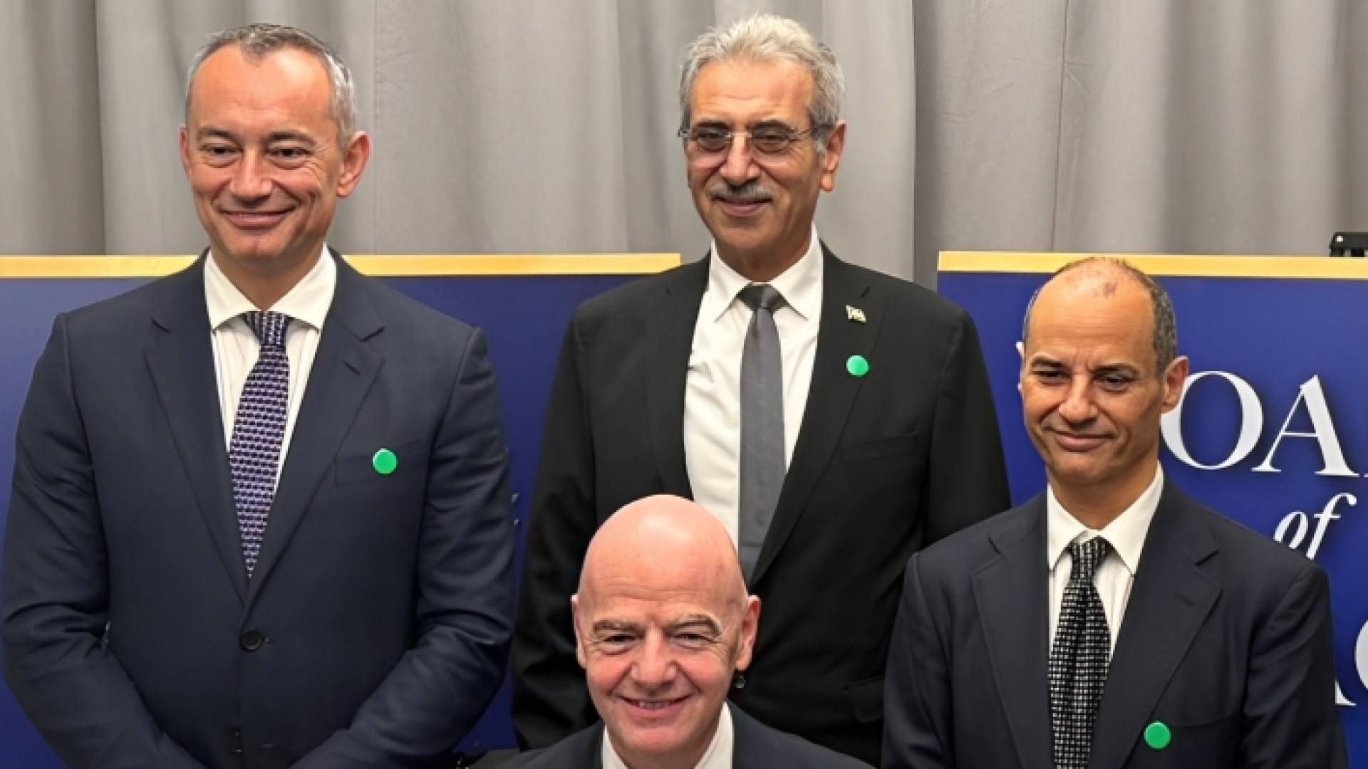 اعضاء مجلس السلام ورئيس الفيفا