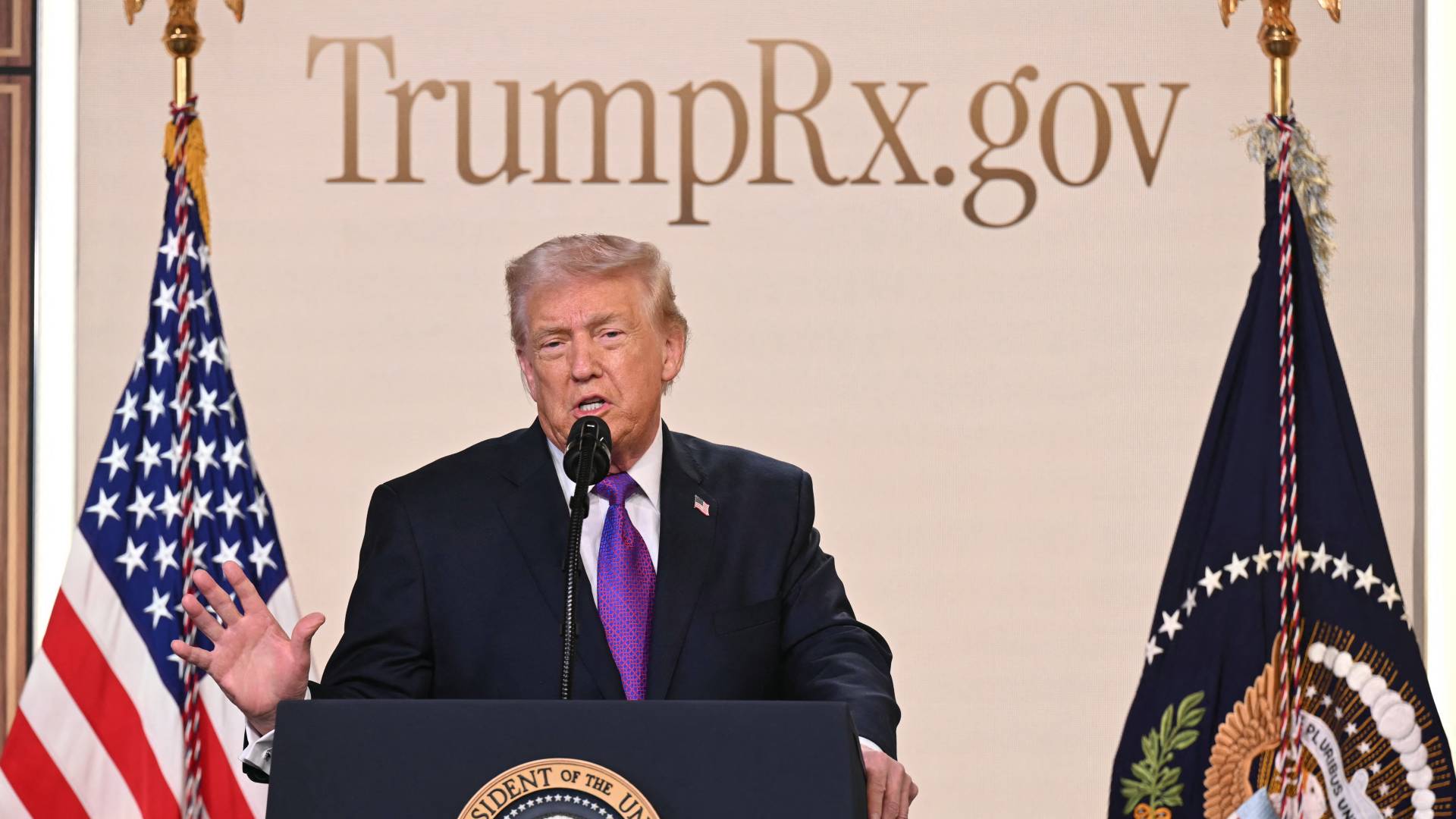 الرئيس الأمريكي دونالد ترمب