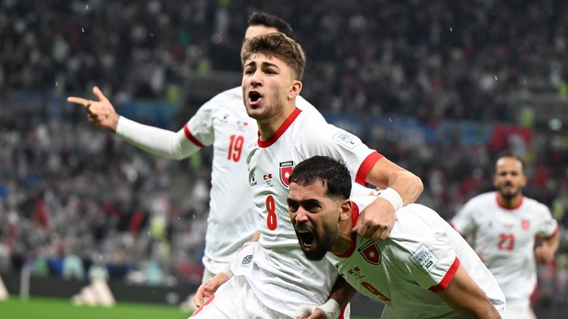 لاعبو المنتخب الأردني