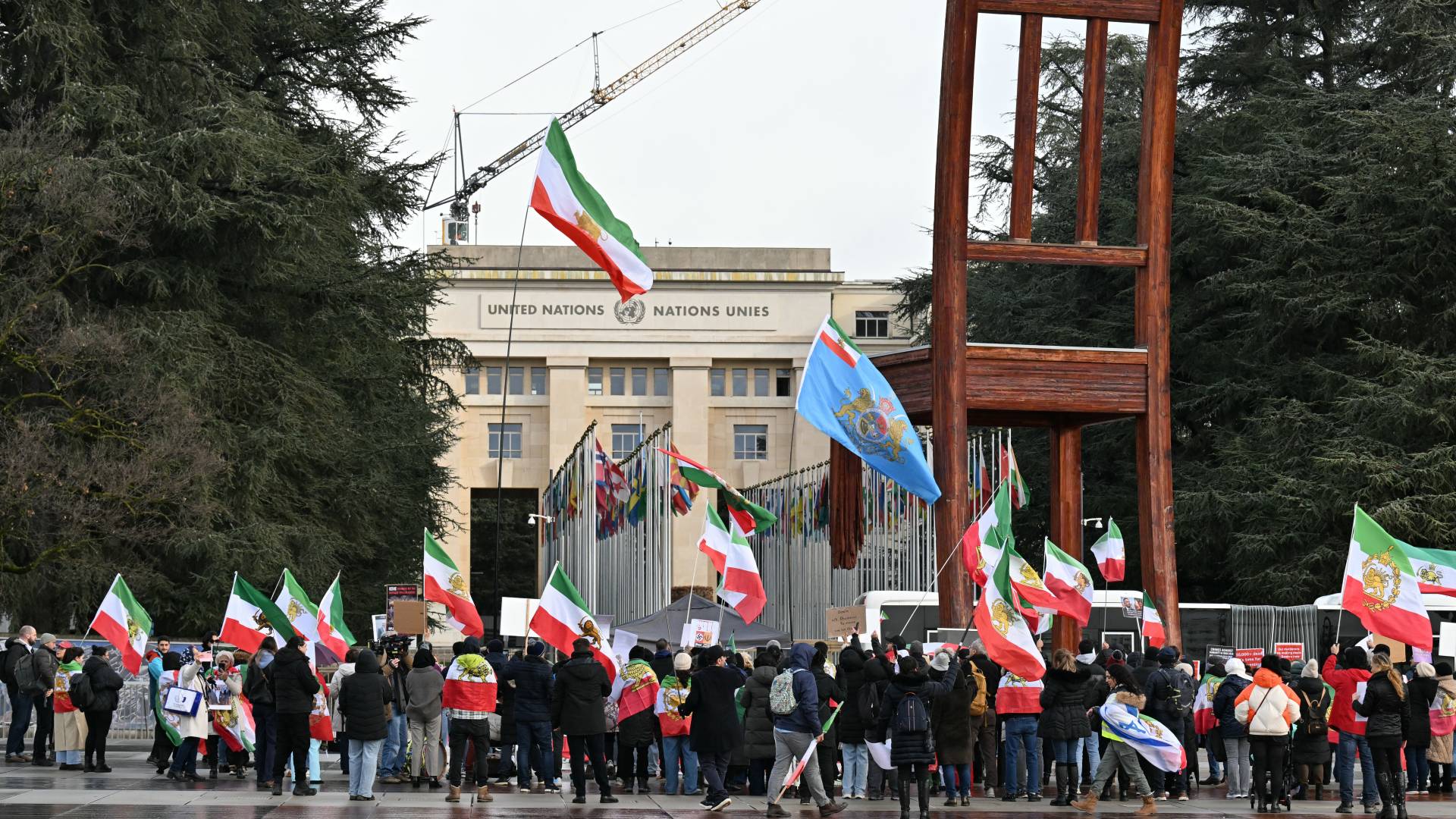 احتجاجات ضد النظام الايراني