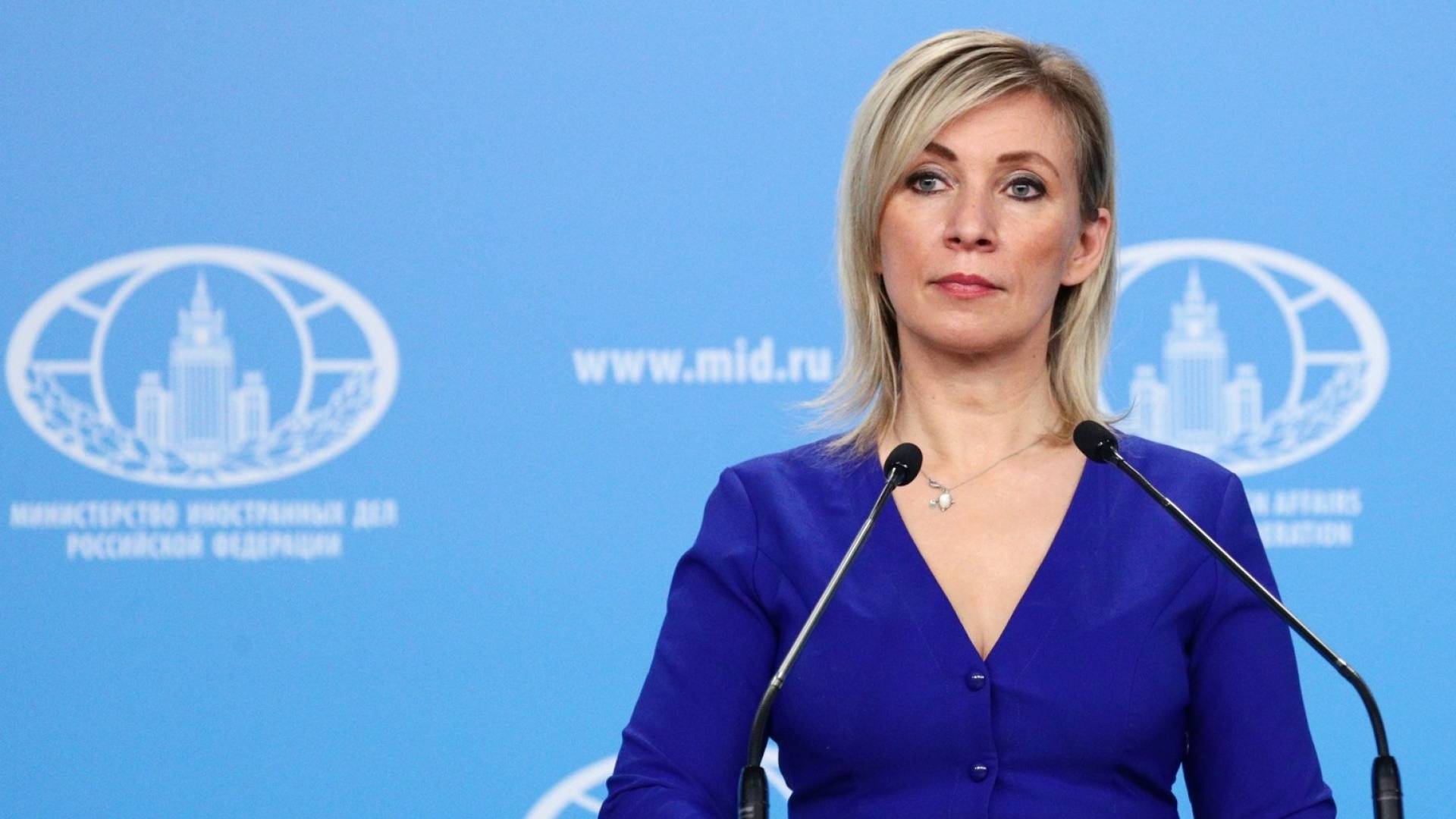 المتحدثة الرسمية باسم وزارة الخارجية الروسية، ماريا زاخاروفا