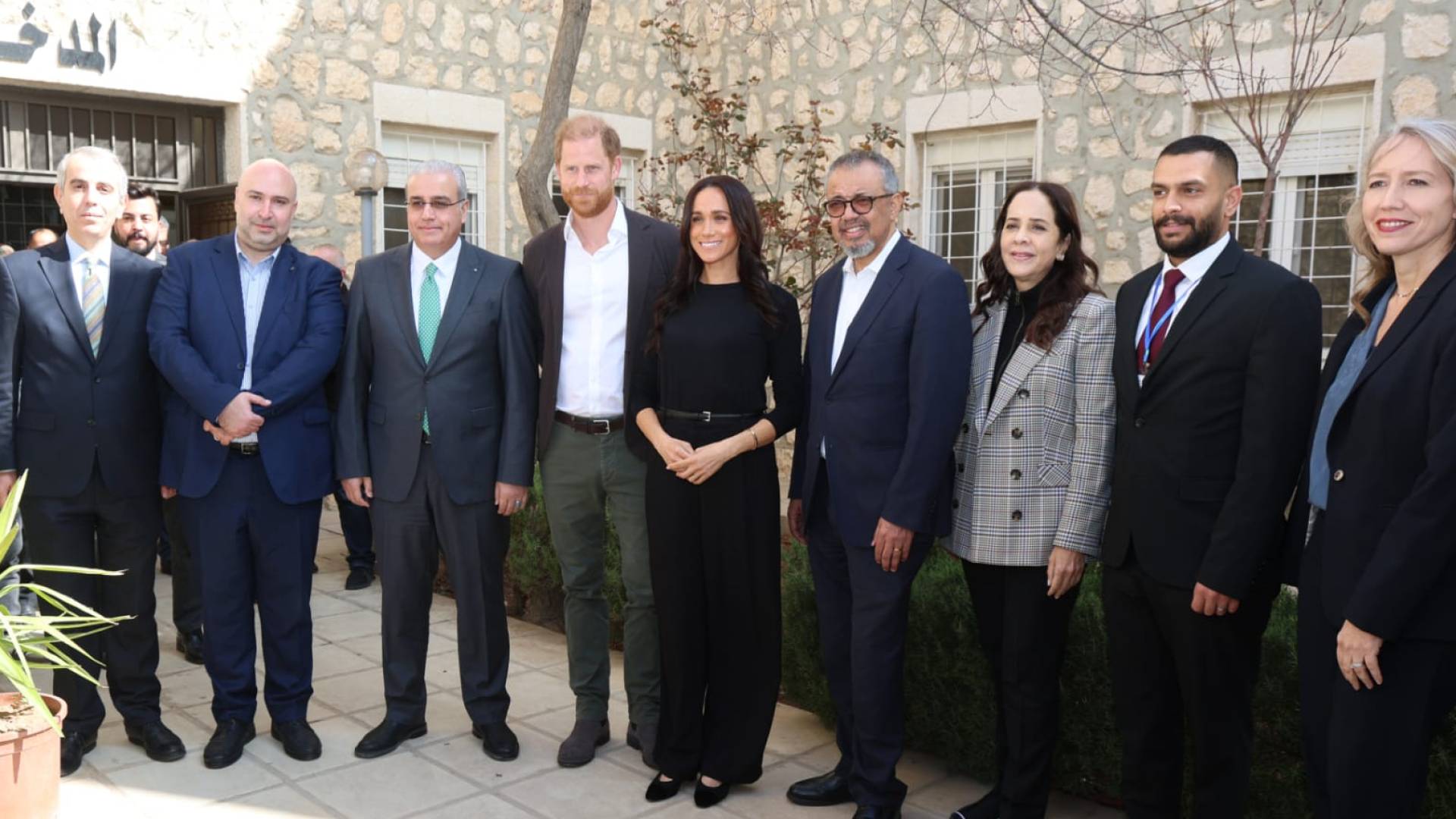 وزير الصحة يصطحب الأميران هاري وميغان ومدير منظمة الصحة العالمية في جولة داخل مركز علاج الإدمان