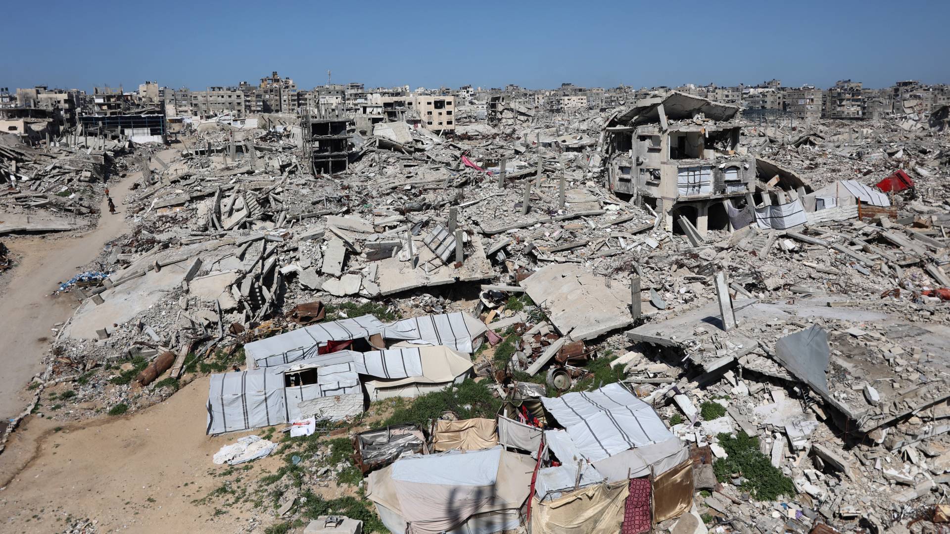 الدمار في قطاع غزة