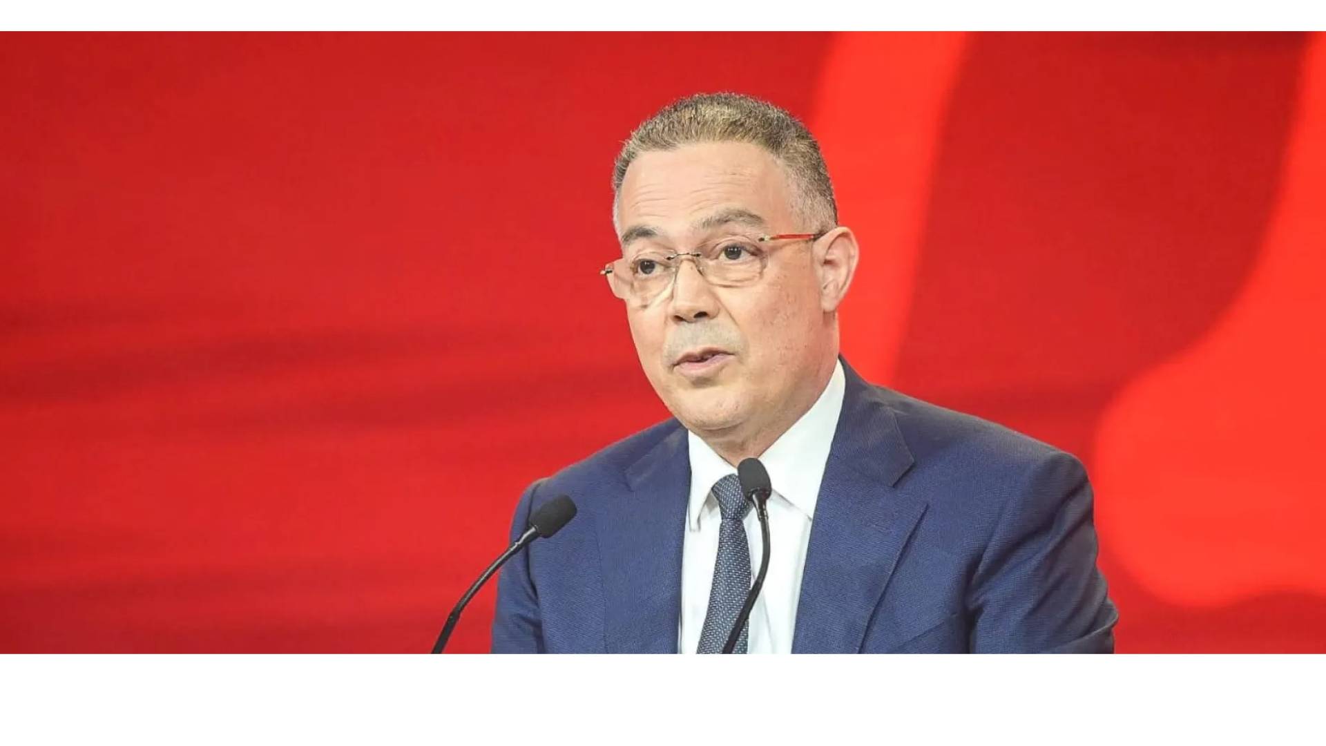 فوزي لقجع رئيس الاتحاد المغربي لكرة القدم