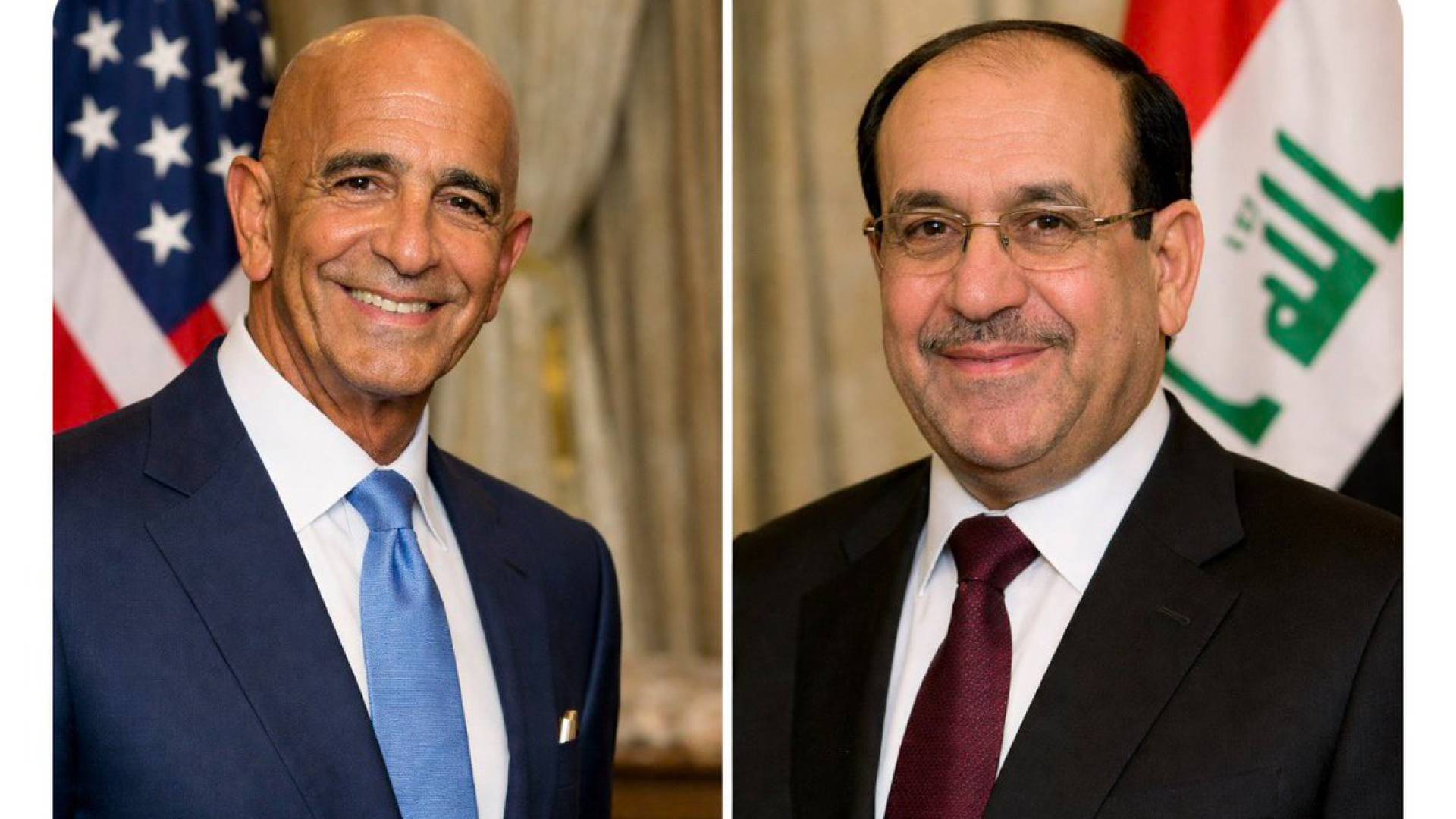 المبعوث الأمريكي "براك" عقد اجتماعا مهما رئيس وزراء العراق الأسبق نوري المالكي.