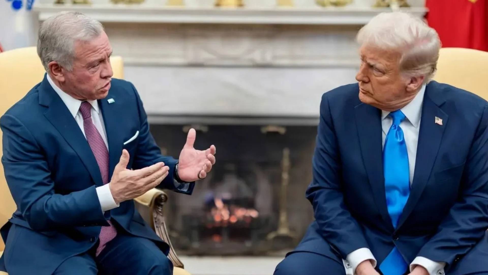 الملك والرئيس الأمريكي - ارشيفية