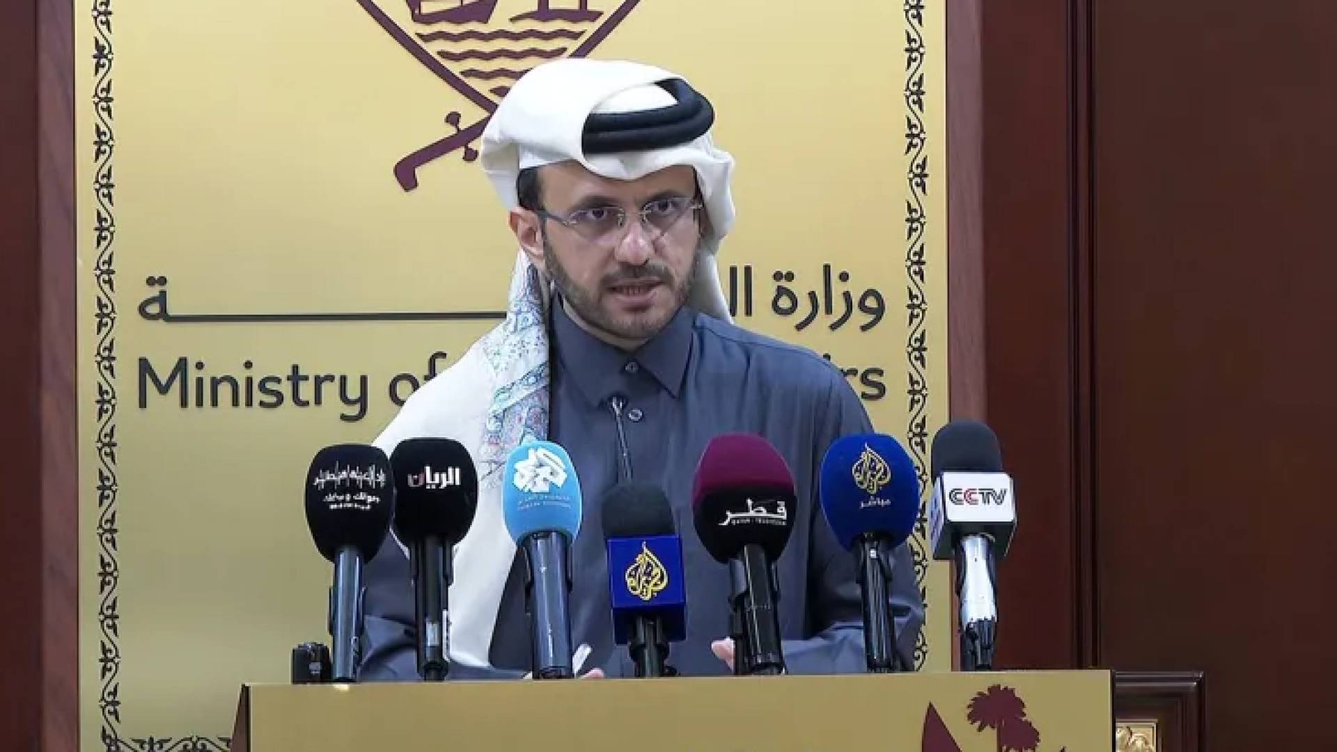 المتحدث باسم وزارة الخارجية القطرية ماجد الأنصاري