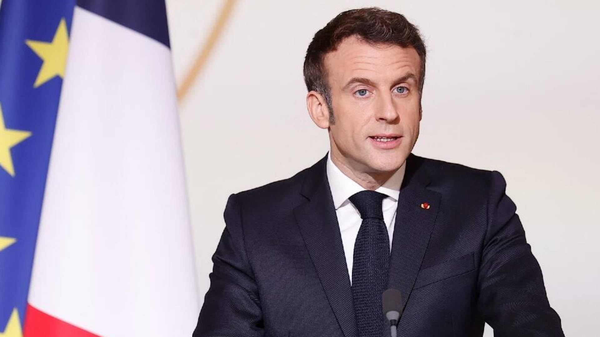 الرئيس الفرنسي إيمانويل ماكرون
