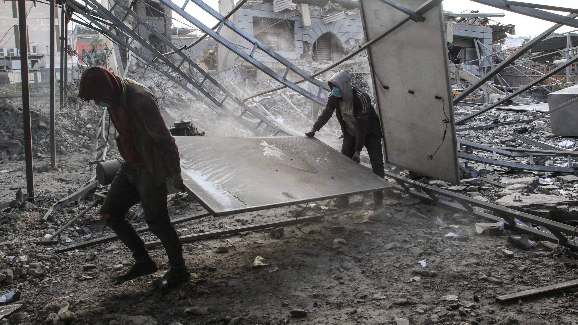 موقع غارة جوية للاحتلال استهدفت مجمعا سكنيا في لبنان