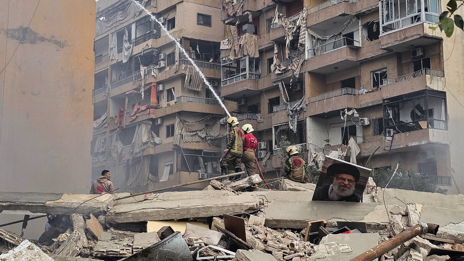 الدمار في لبنان