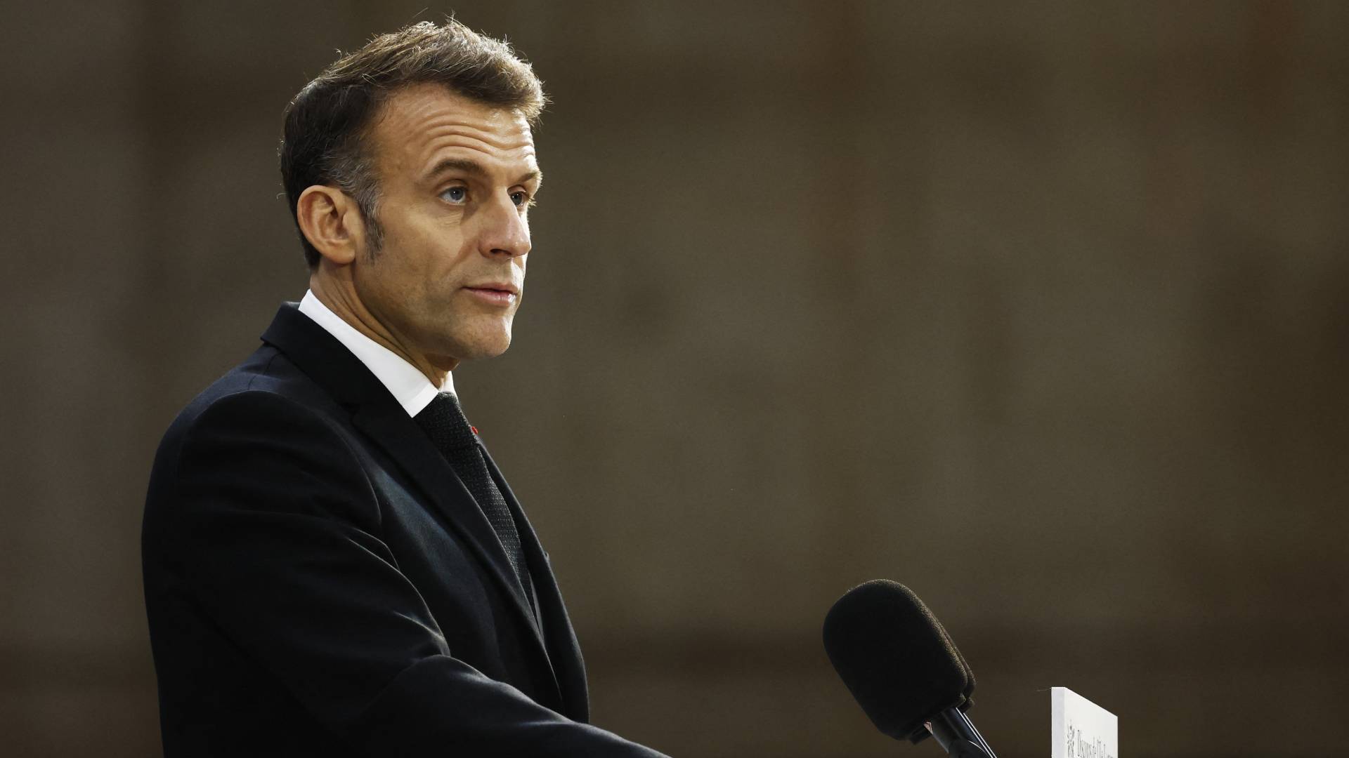 الرئيس الفرنسي إيمانويل ماكرون