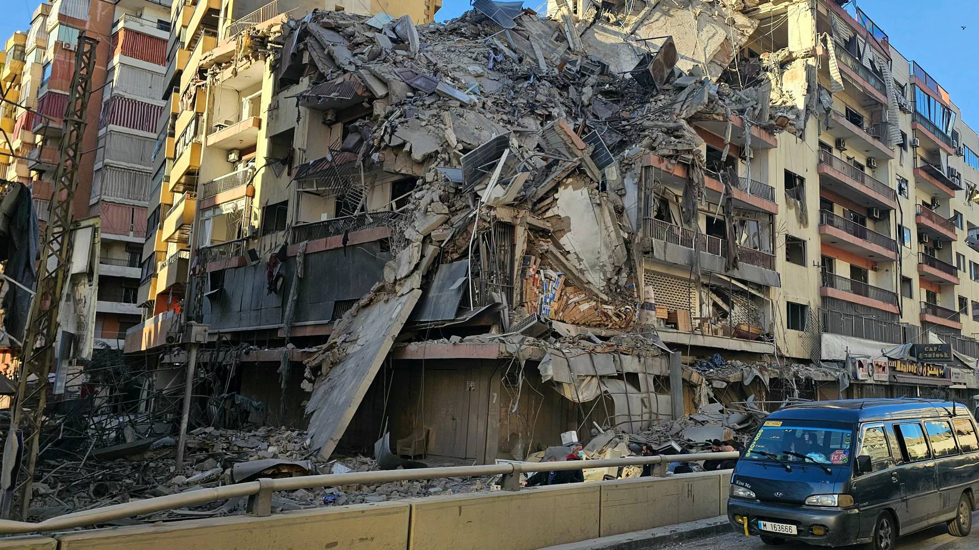 الدمار في لبنان