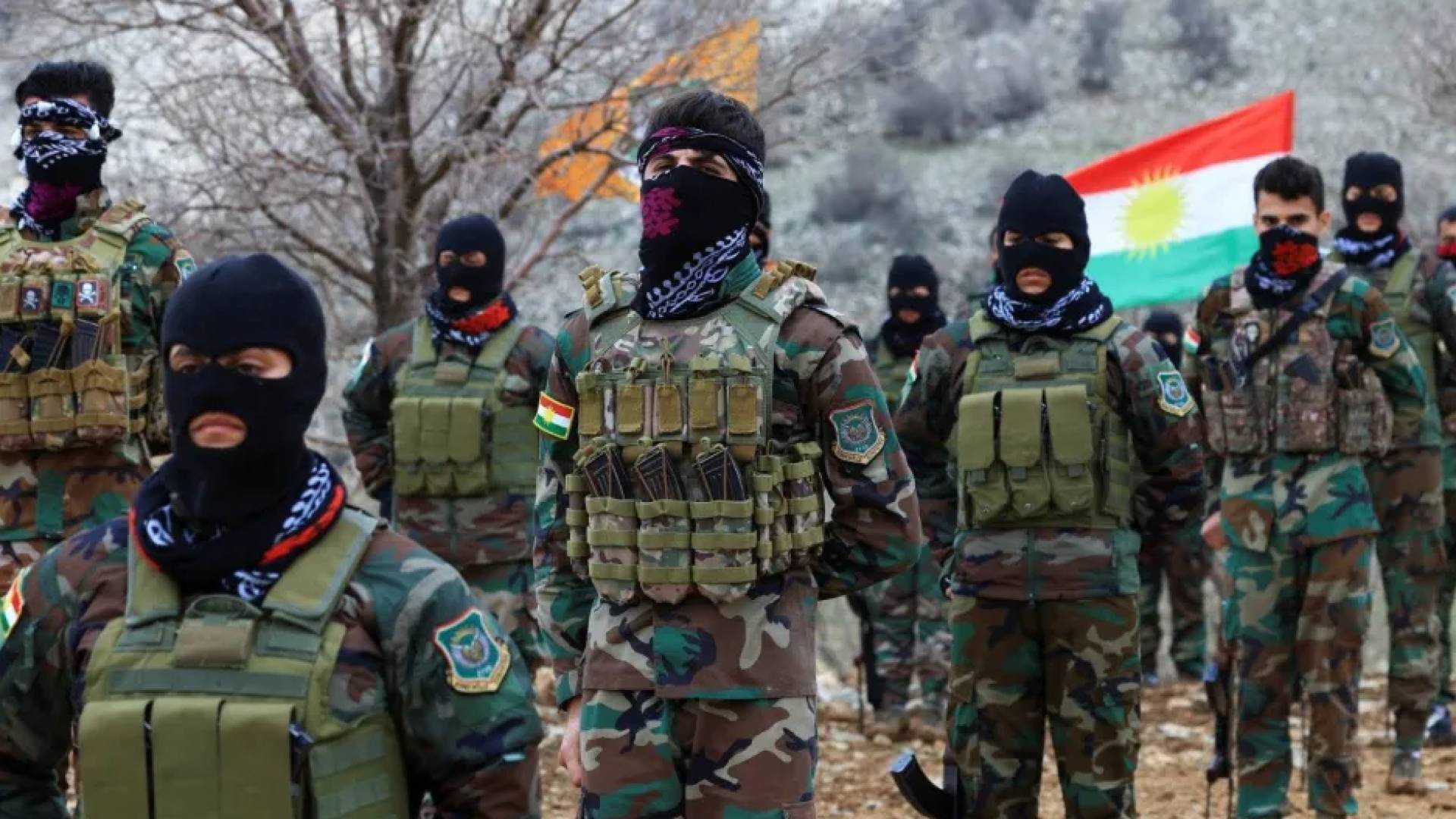 مقاتلين اكراد