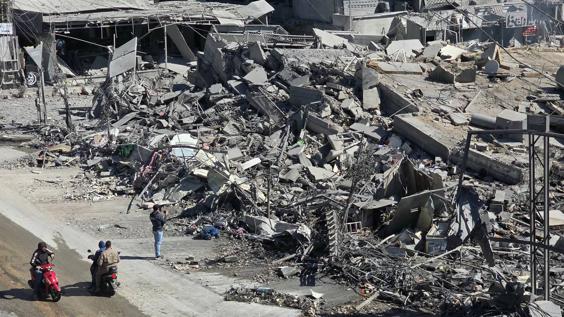 الدمار في لبنان