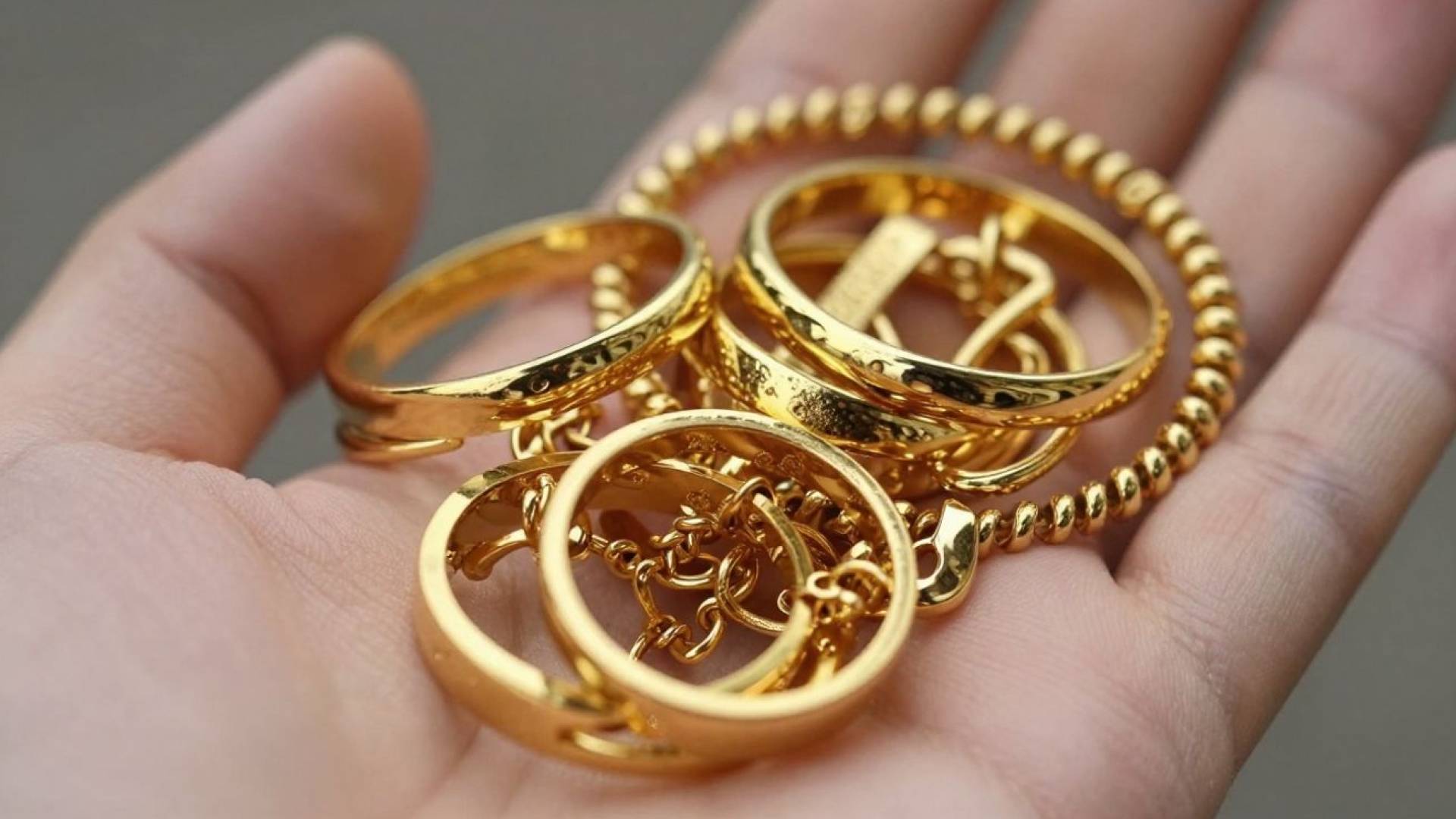 مجوهرات ذهبية