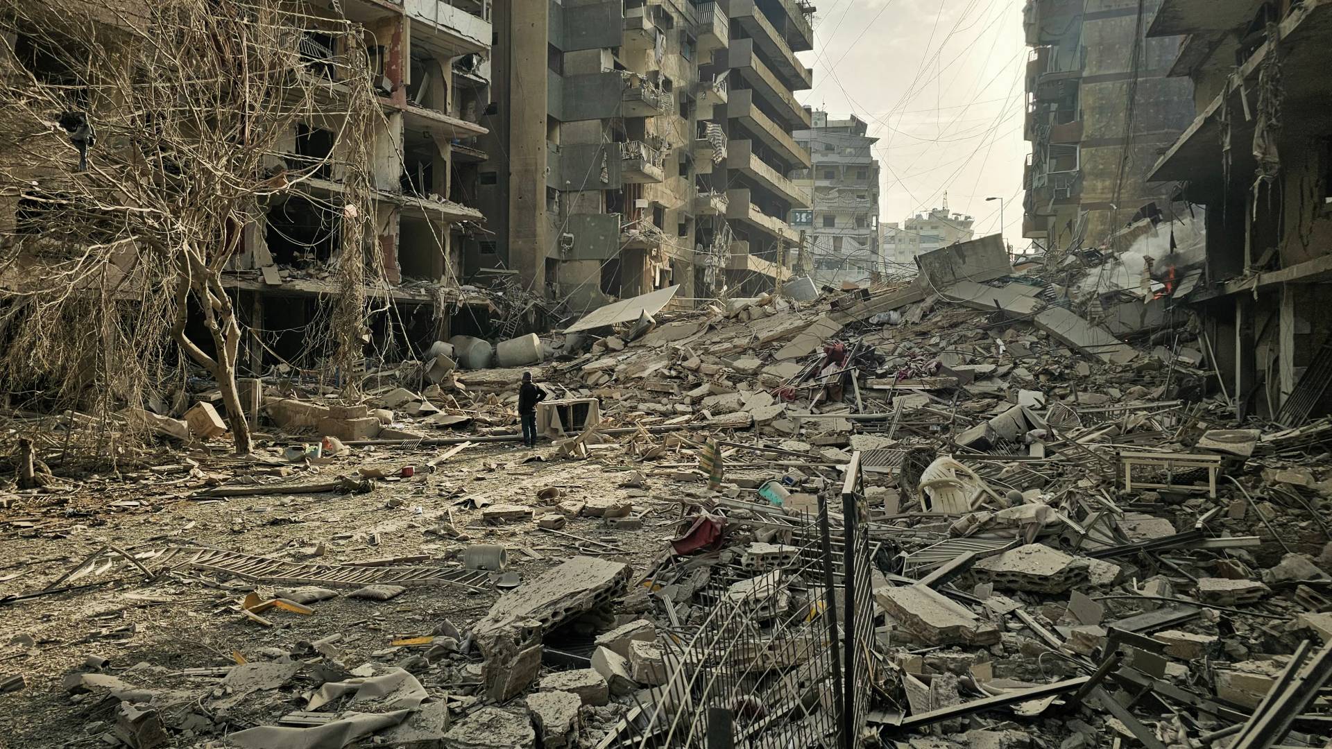 القصف على لبنان