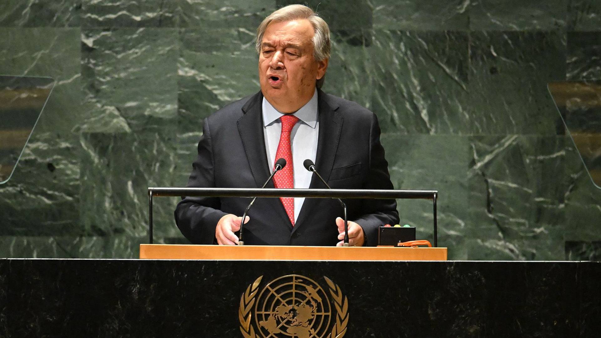 الأمين العام للأمم المتحدة أنطونيو غوتيريش