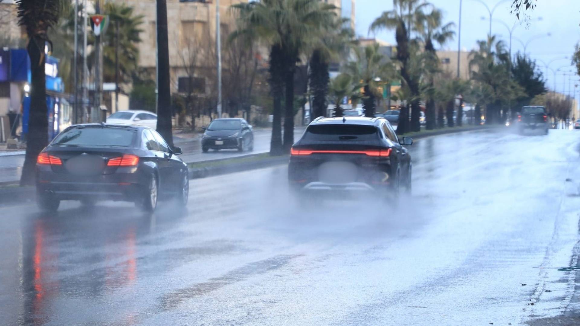 أمطار في العاصمة عمان