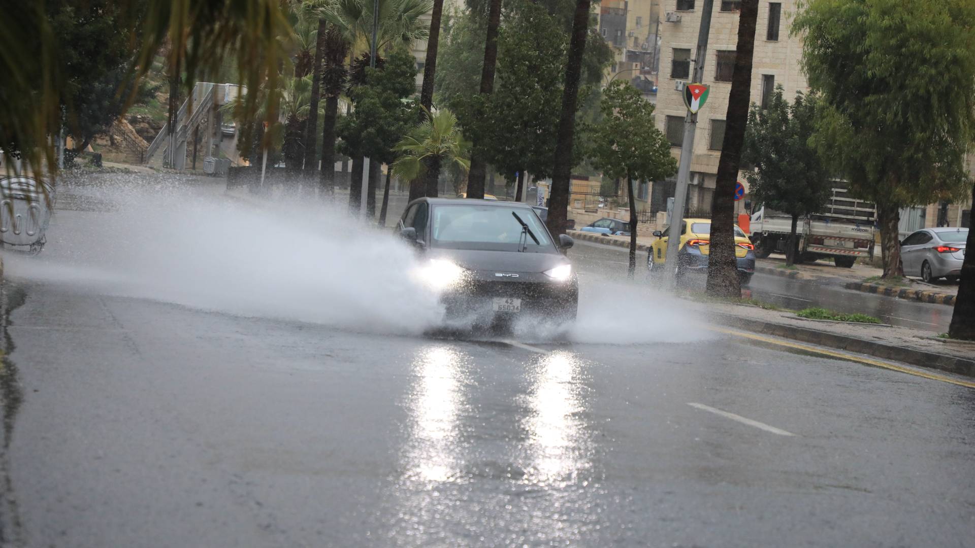 الأمطار في الأردن