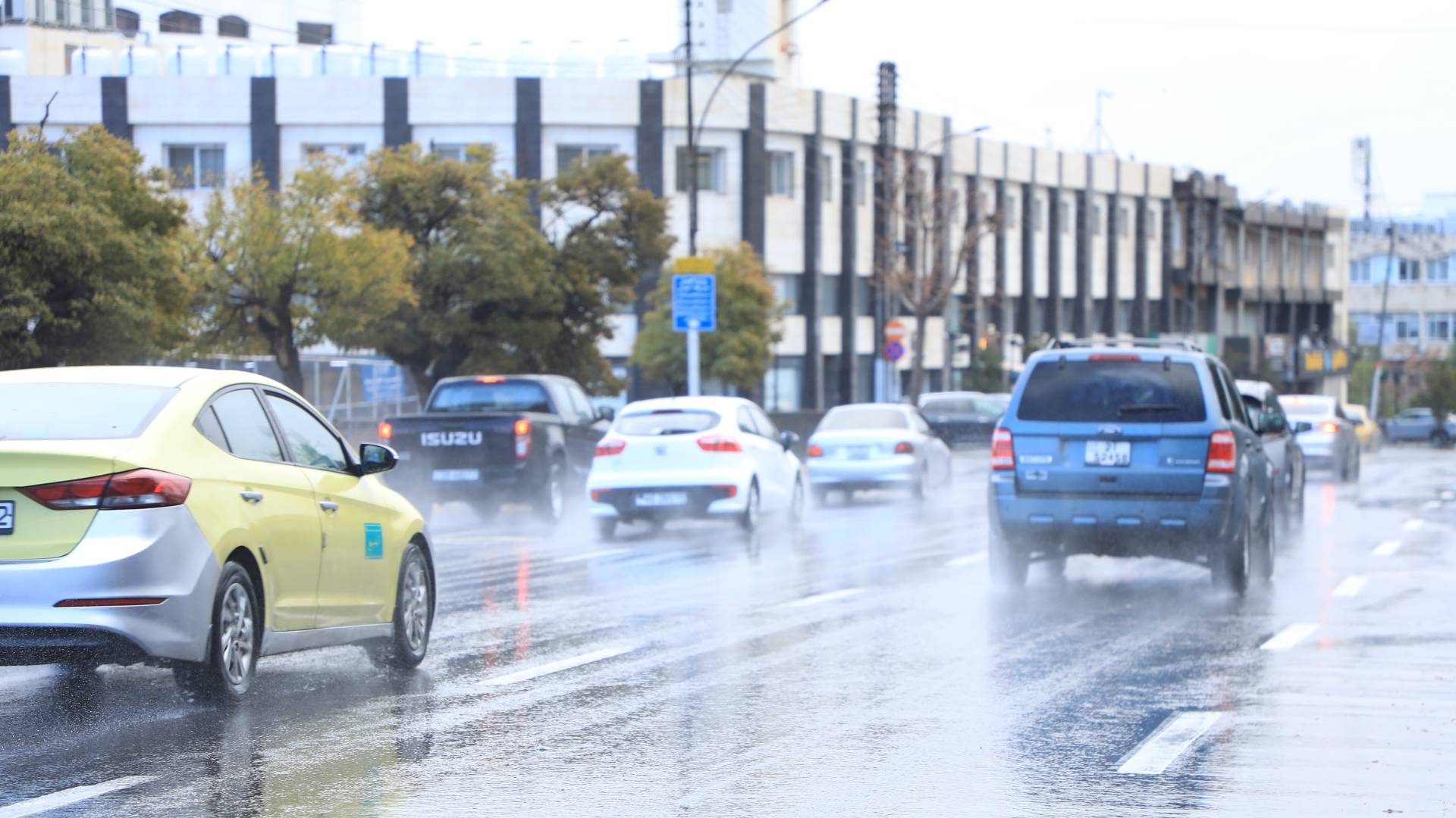 احدى شوارع العاصمة عمان