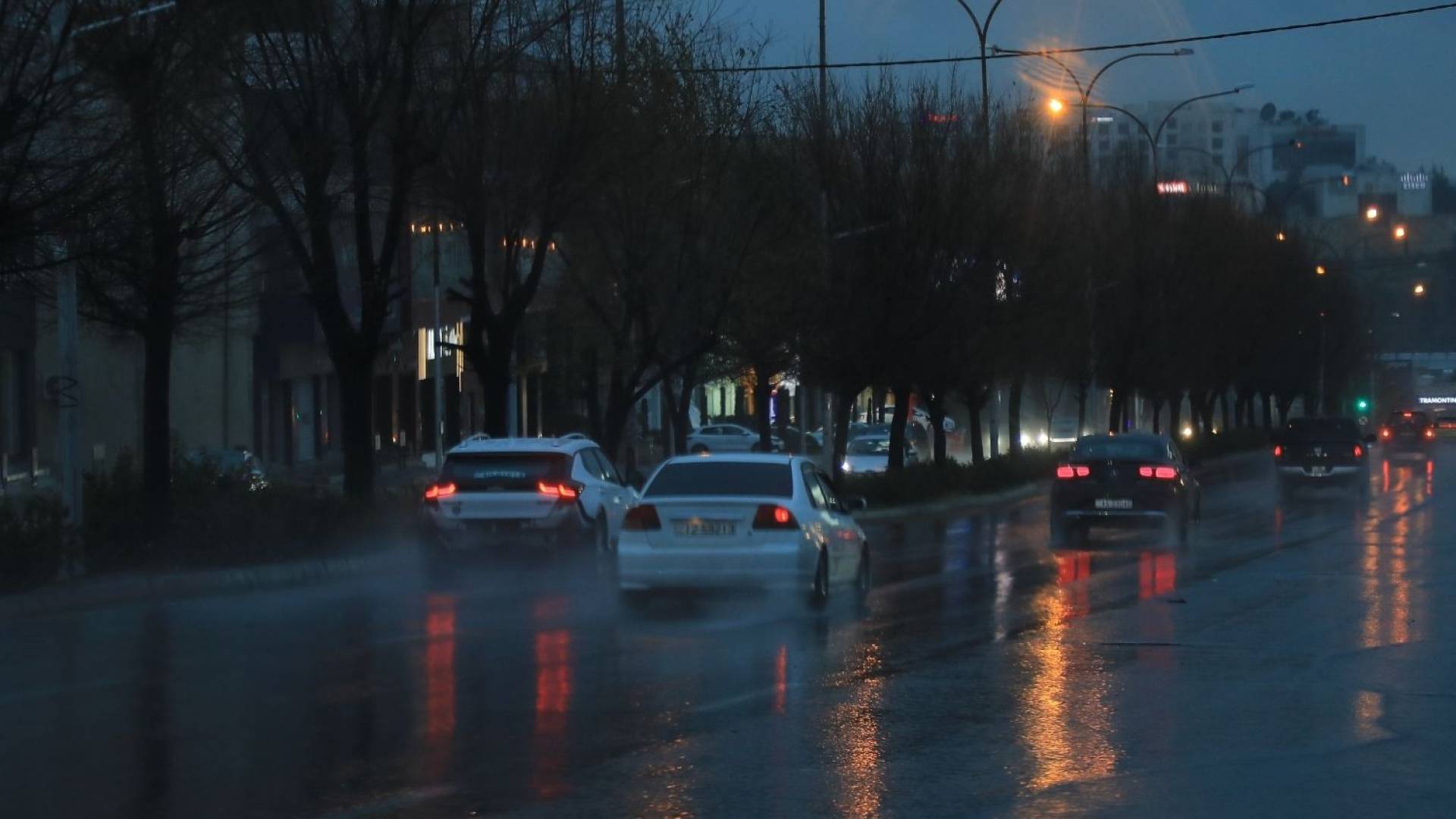 أمطار في العاصمة عمان