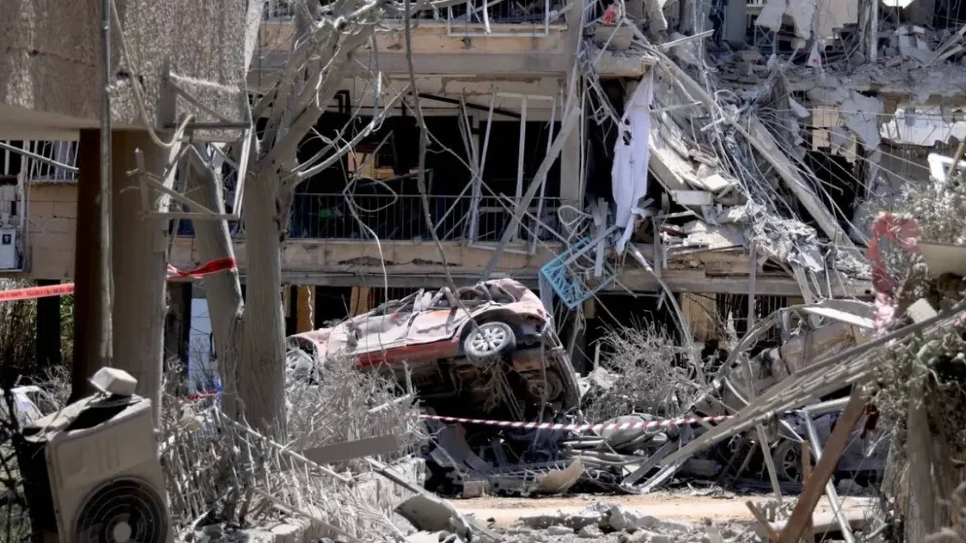 أثار الدمار في كيان الاحتلال