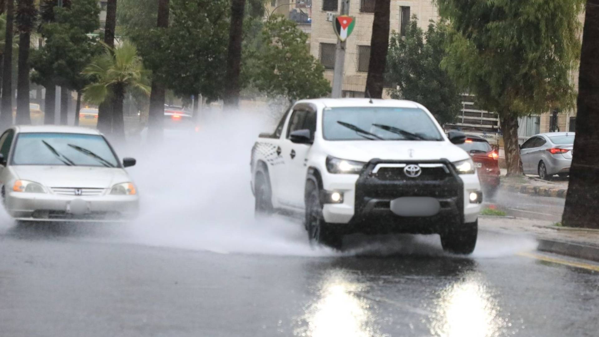 أمطار في العاصمة عمان