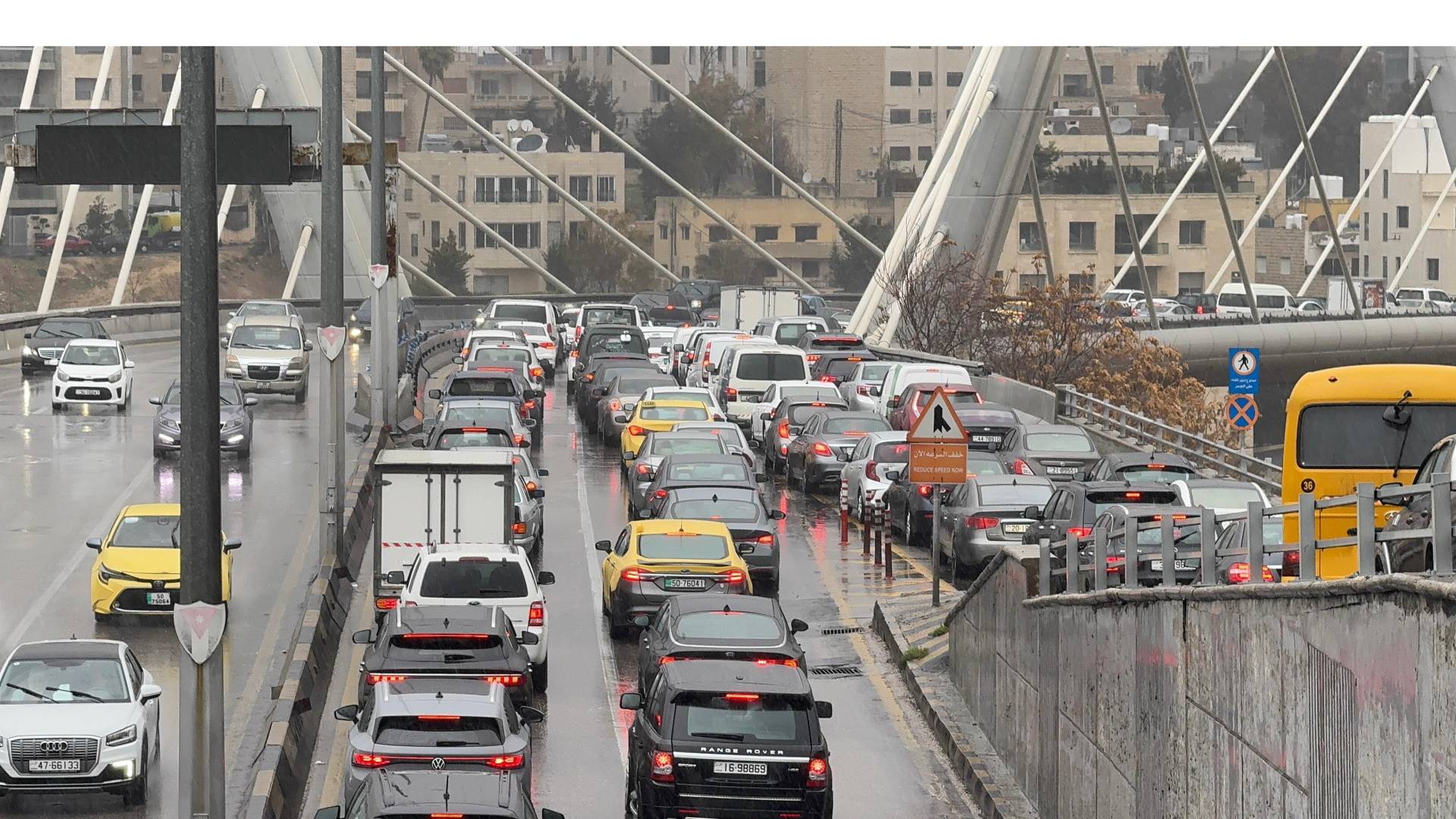 العاصمة عمان في الشتاء