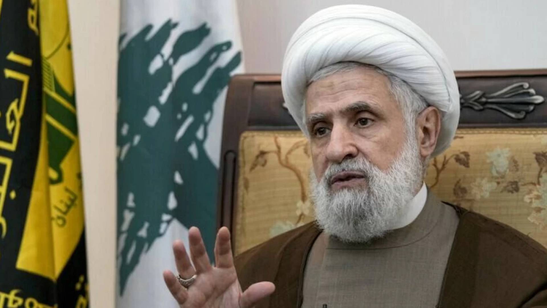 نعيم قاسم الأمين العام لحزب الله اللبناني