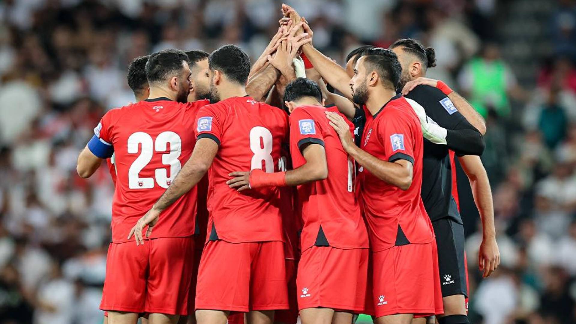 لاعبو منتخب النشامى