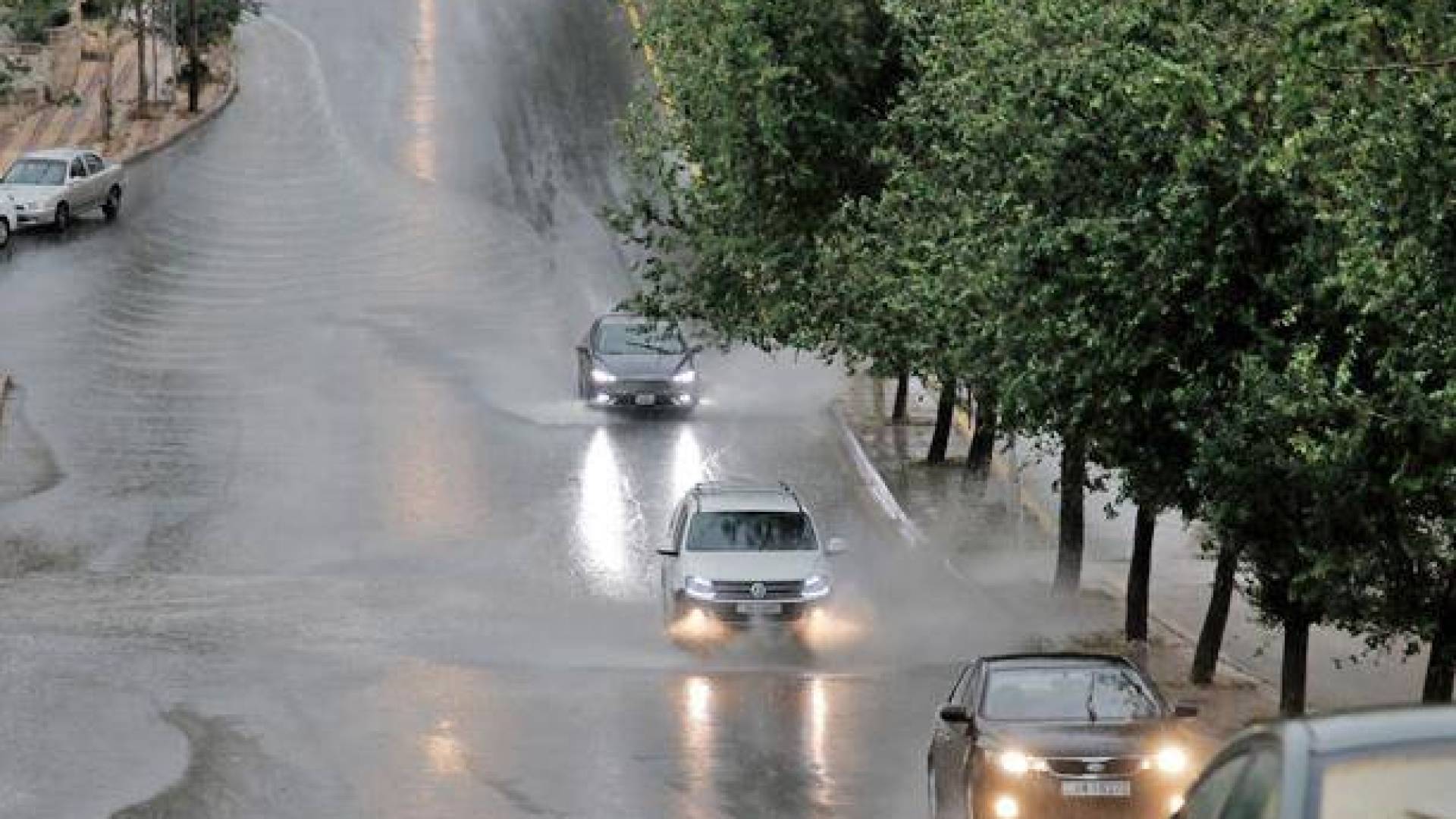 الأمطار في الأردن