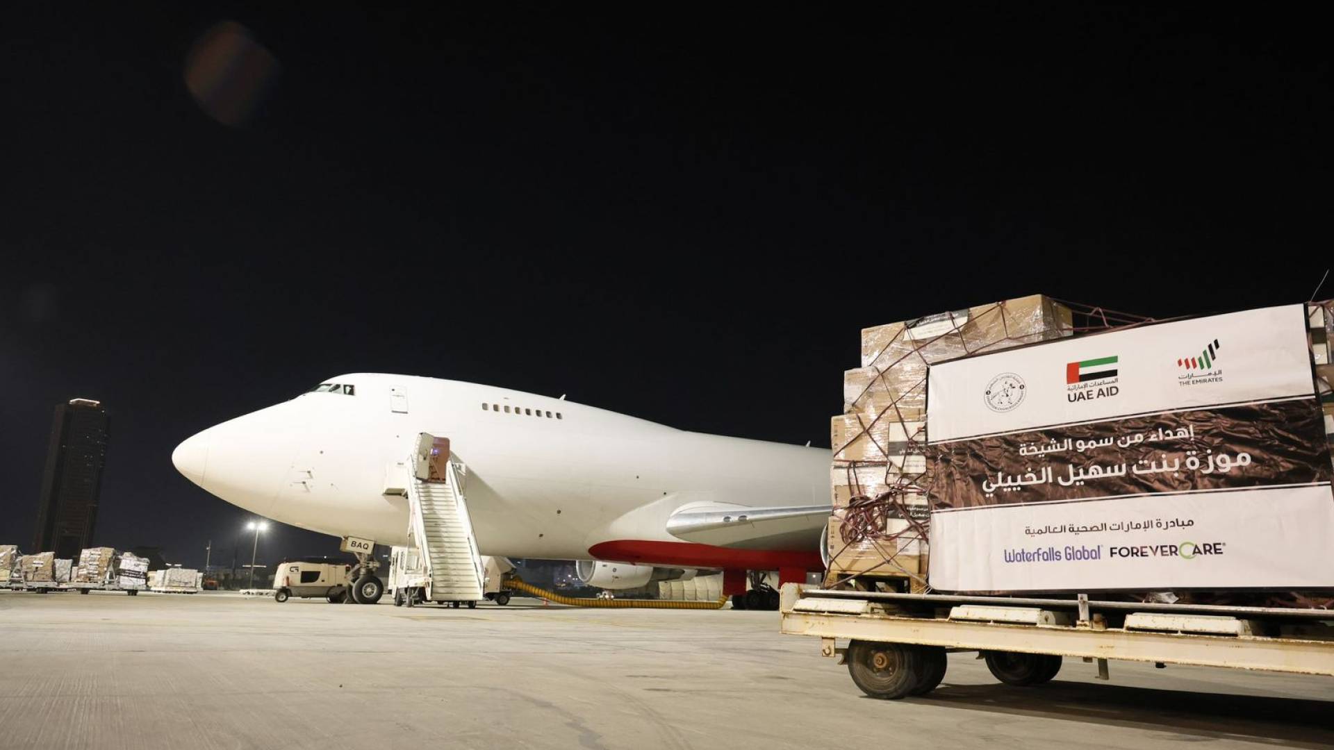 بدعم من وكالة الإمارات للمساعدات الدولية .. عملية " الفارس الشهم 3" ترسل شحنة طبية لغزة بتكلفة تجاوزت 2 مليون درهم