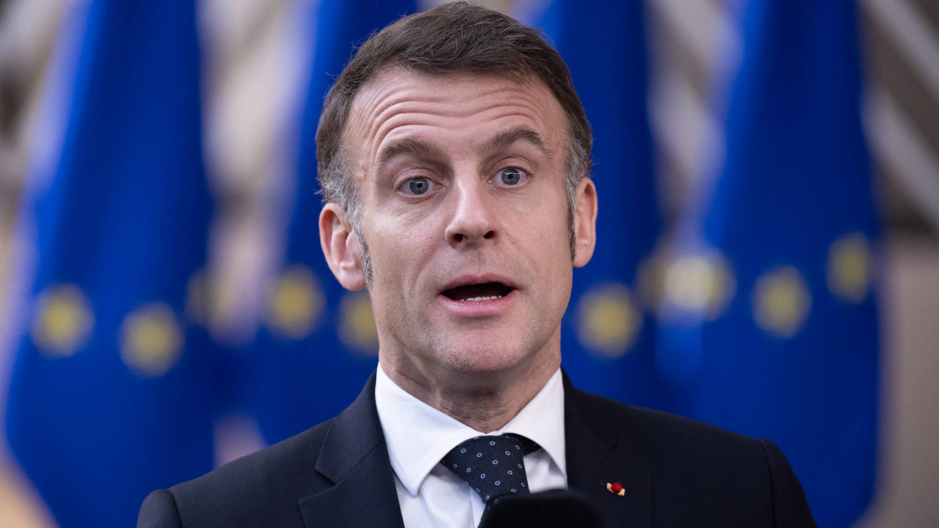 الرئيس الفرنسي إيمانويل ماكرون