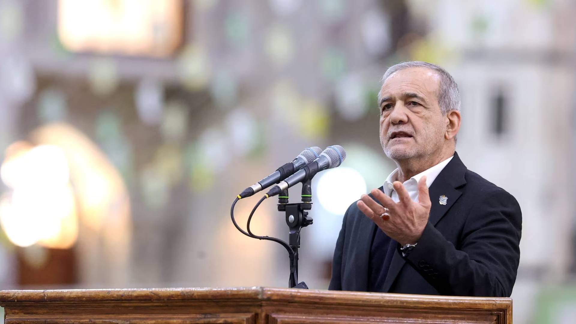 الرئيس الإيراني مسعود بزشكيان